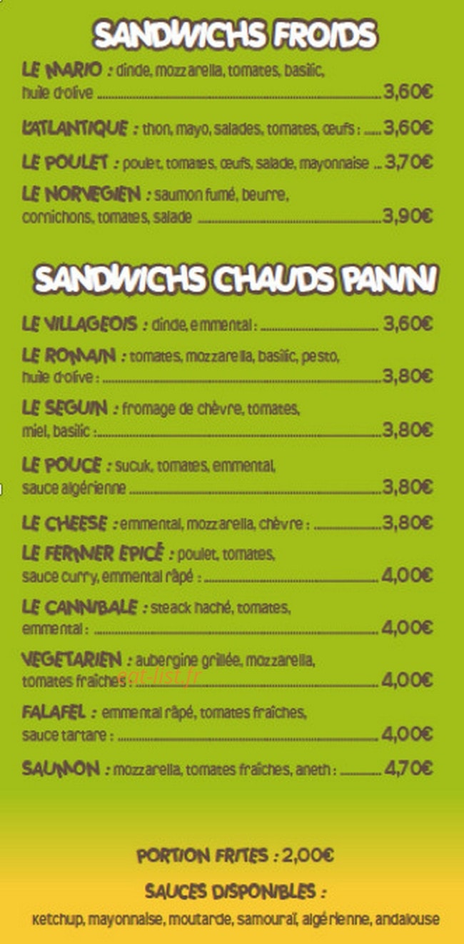 O Pouce — carte page 2