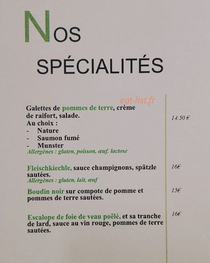 Philippe Kirn Traiteur — carte page 2
