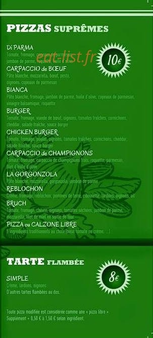Pizza Des Deux Rives — carte page 4