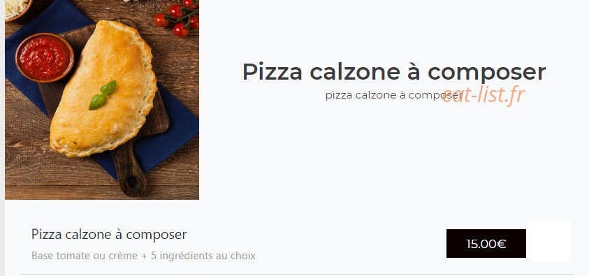 Pizzas poteries — carte page 4
