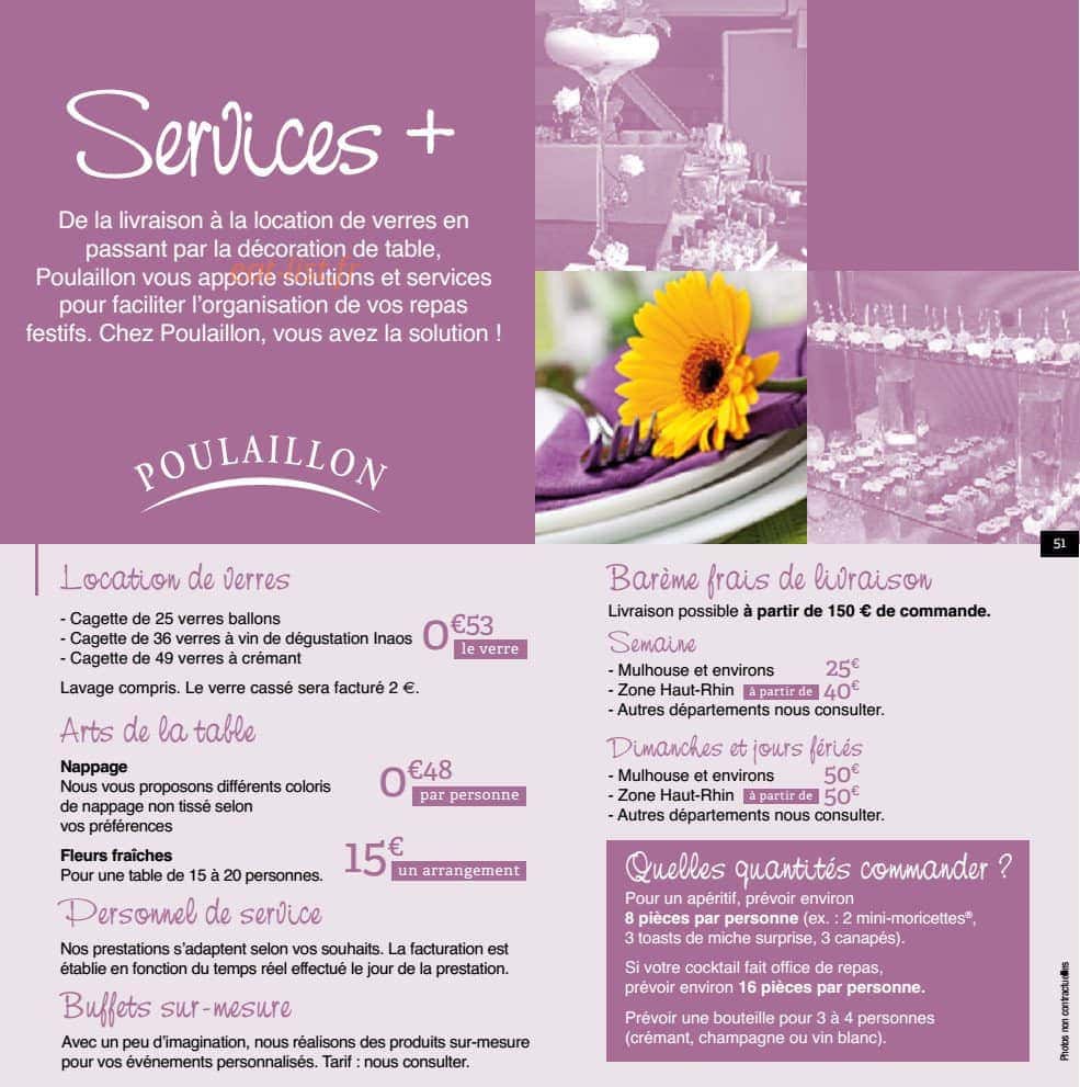 Poulaillon — carte page 50