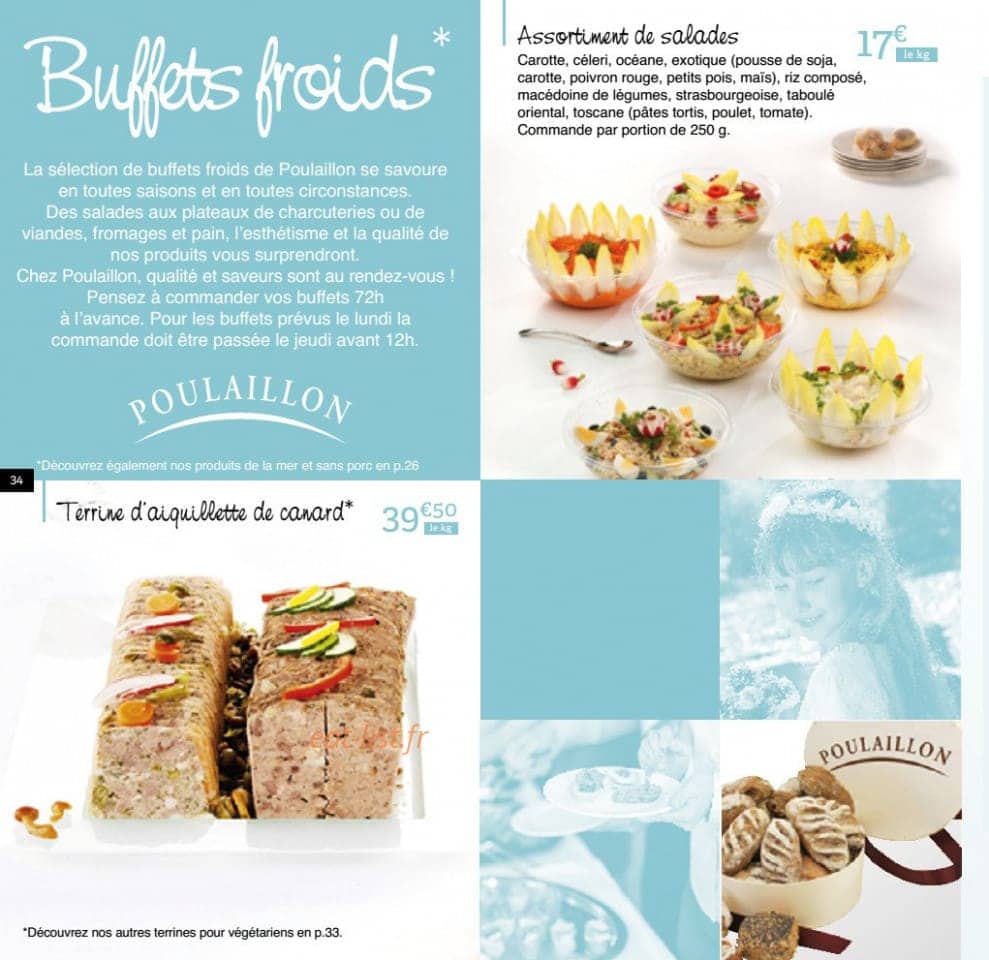 Poulaillon — carte page 33
