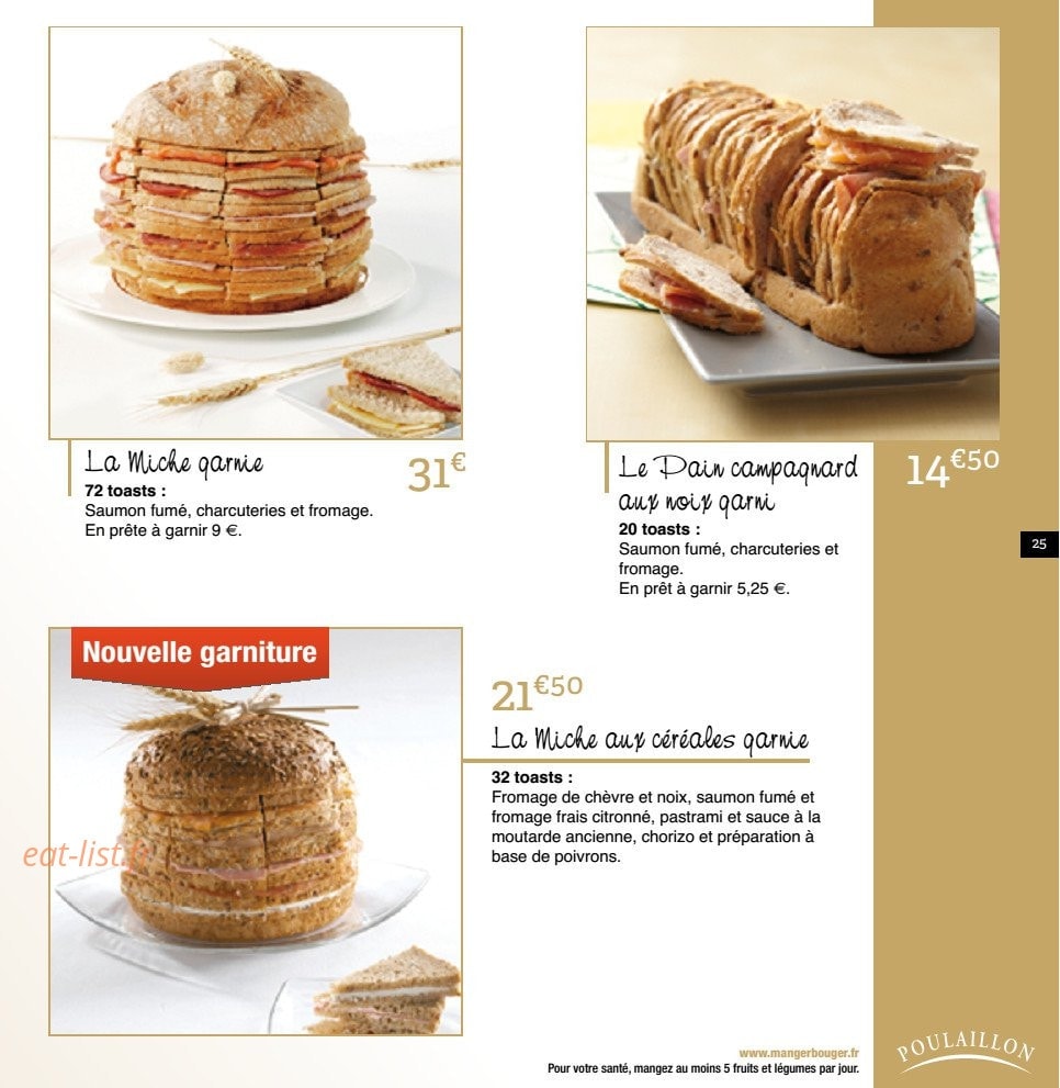 Poulaillon — carte page 24