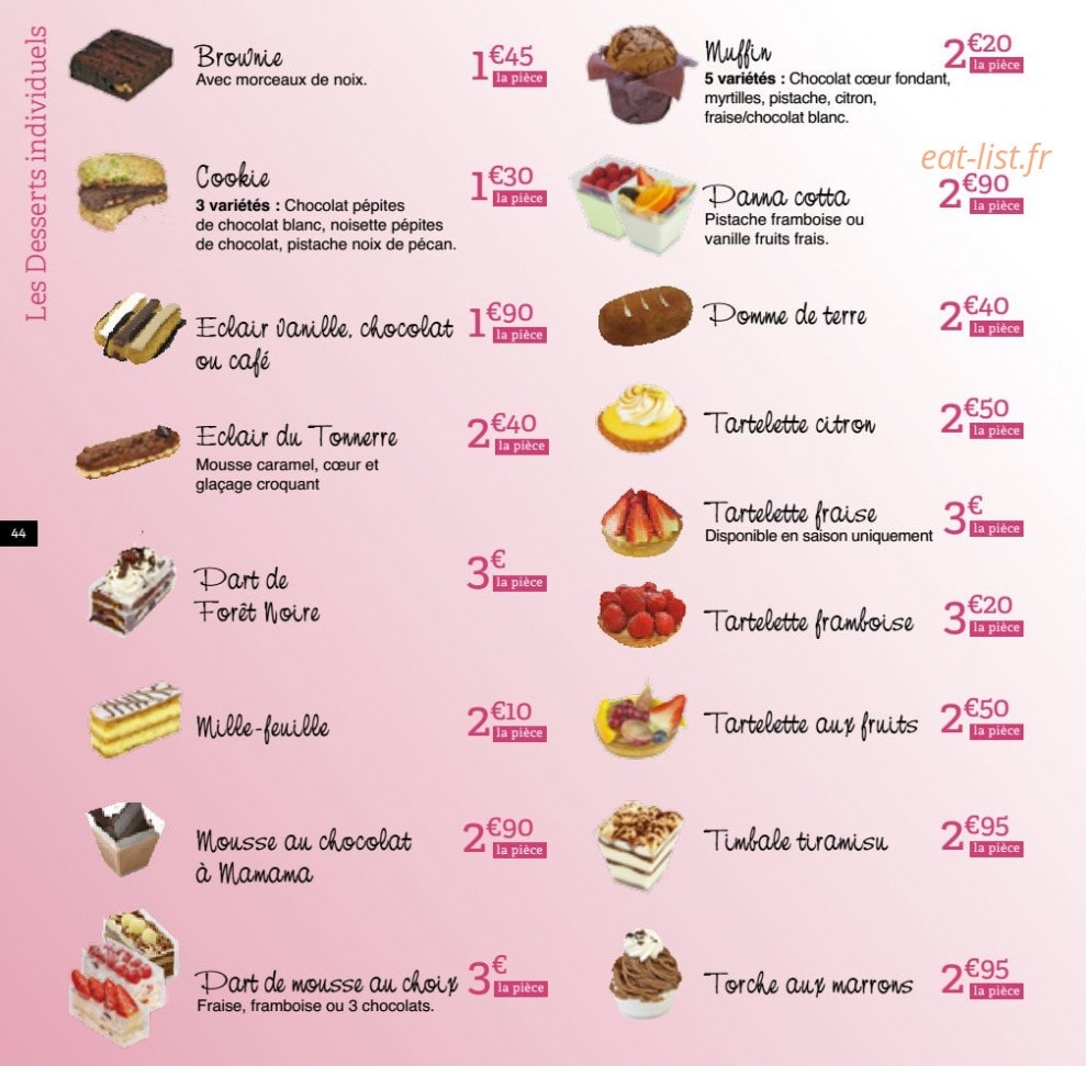 Poulaillon — carte page 43