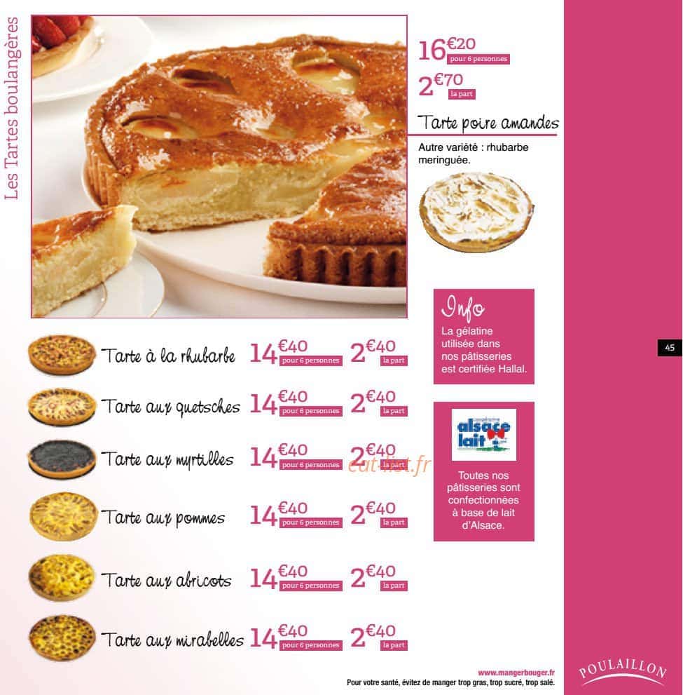 Poulaillon — carte page 44