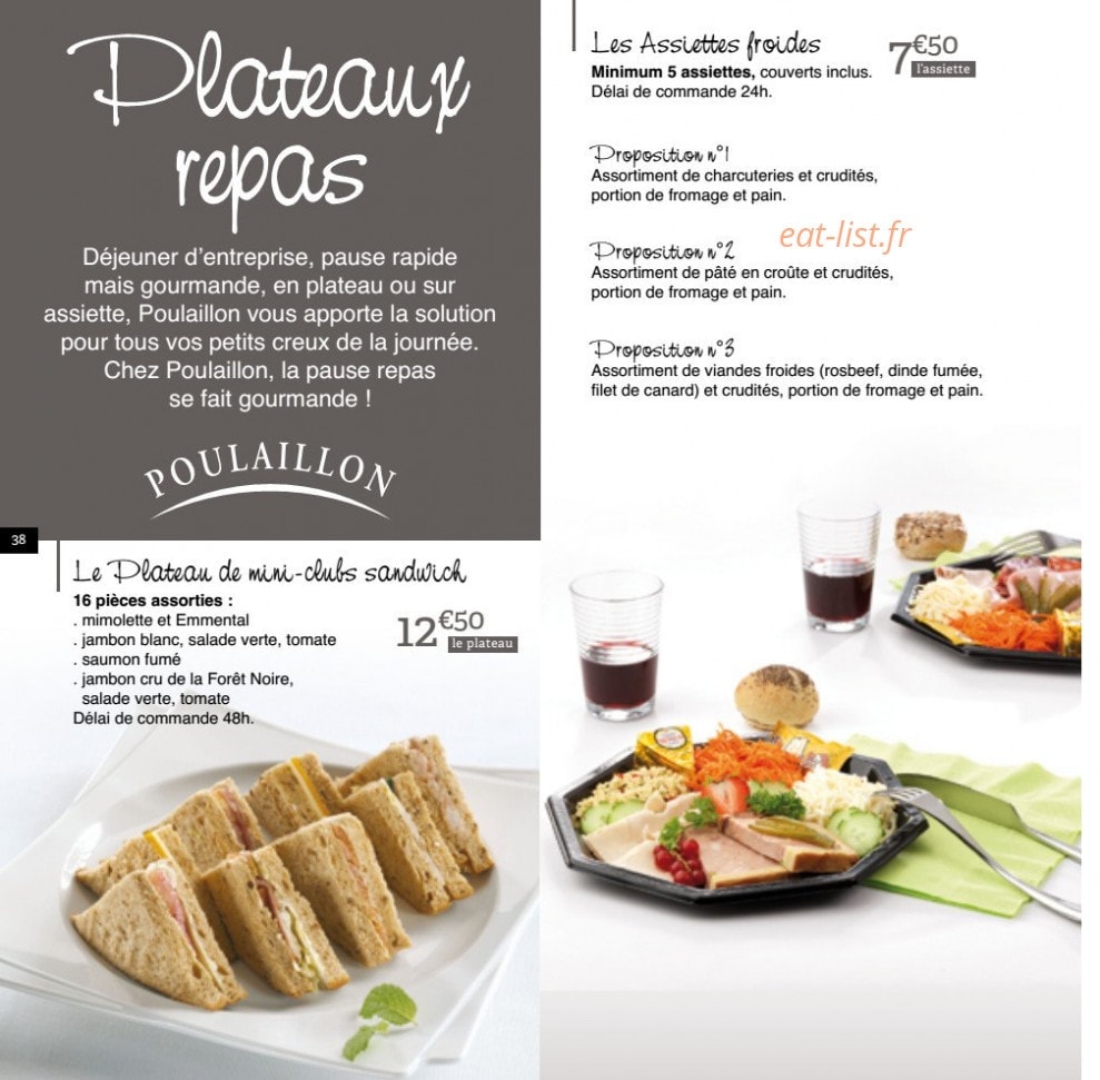 Poulaillon — carte page 37