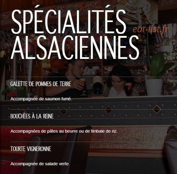 Restaurant la marseillaise — carte page 8