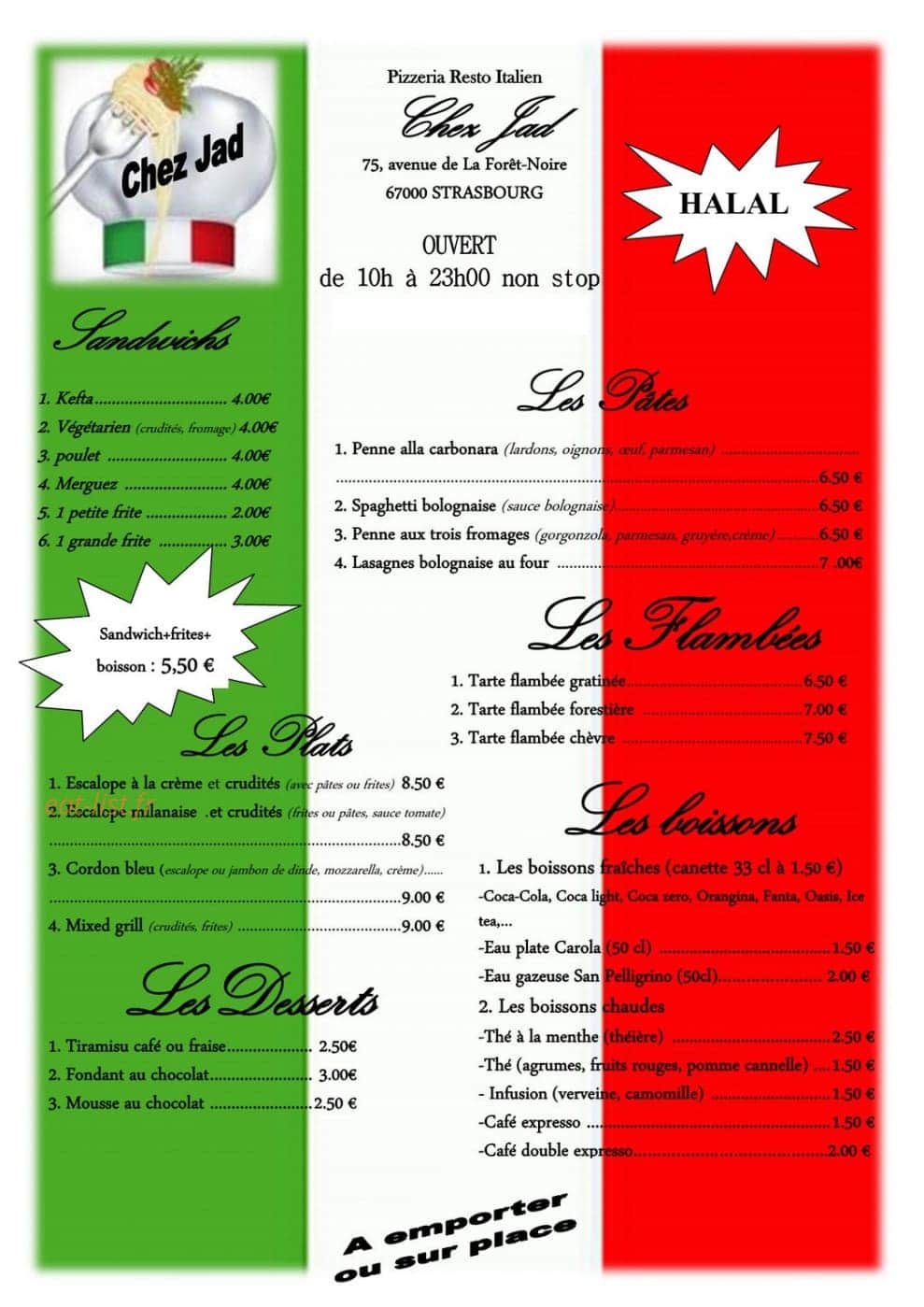 Resto  jad — carte page 1