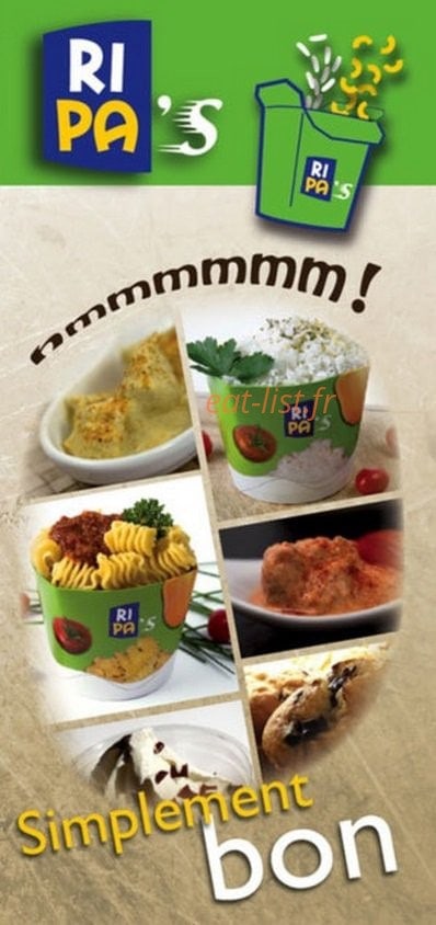 Ripa's — carte page 1