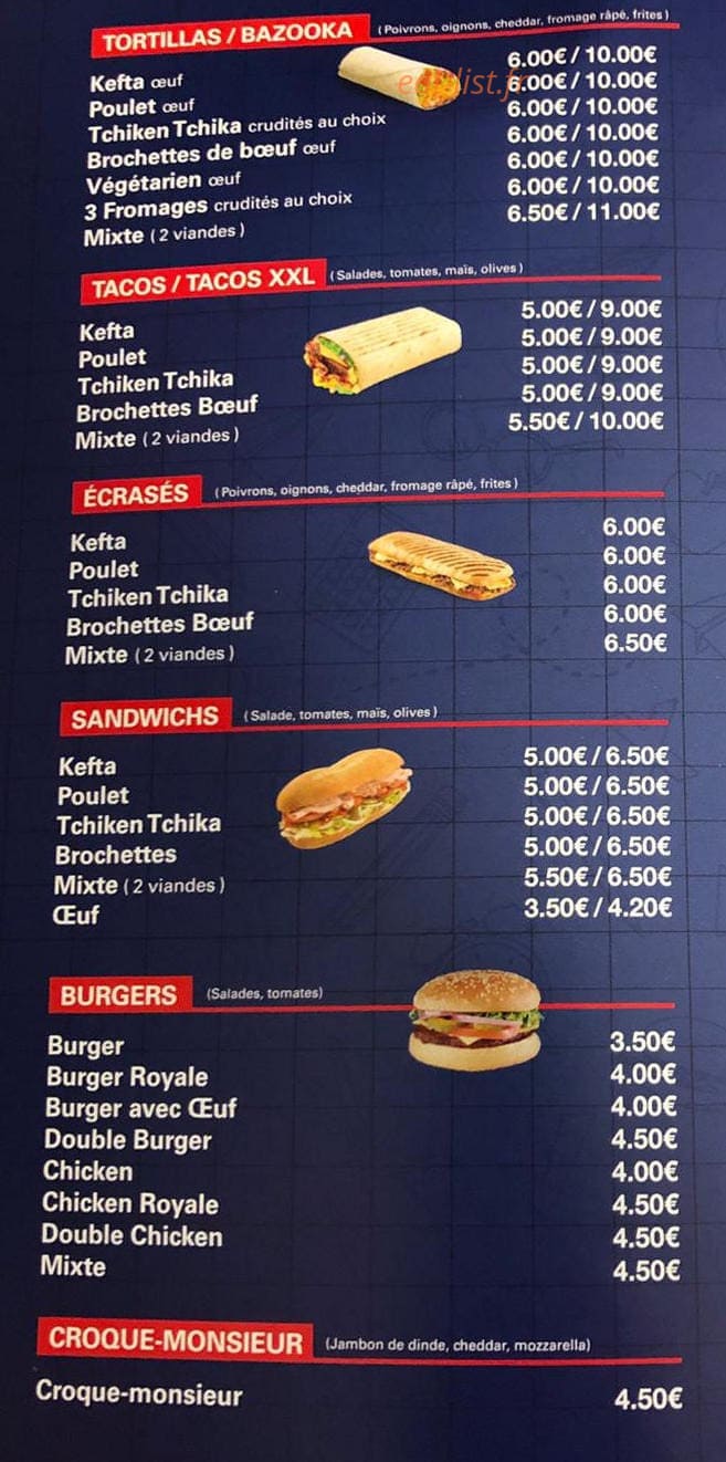 S Plats — carte page 2
