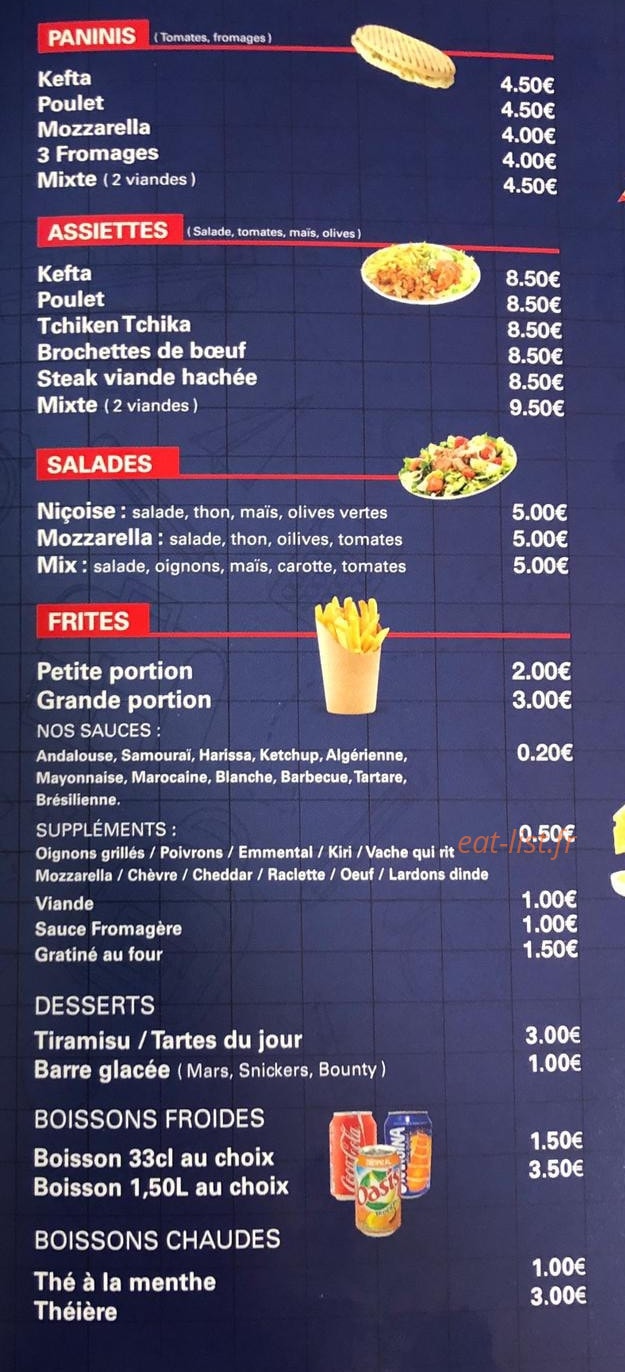 S Plats — carte page 1
