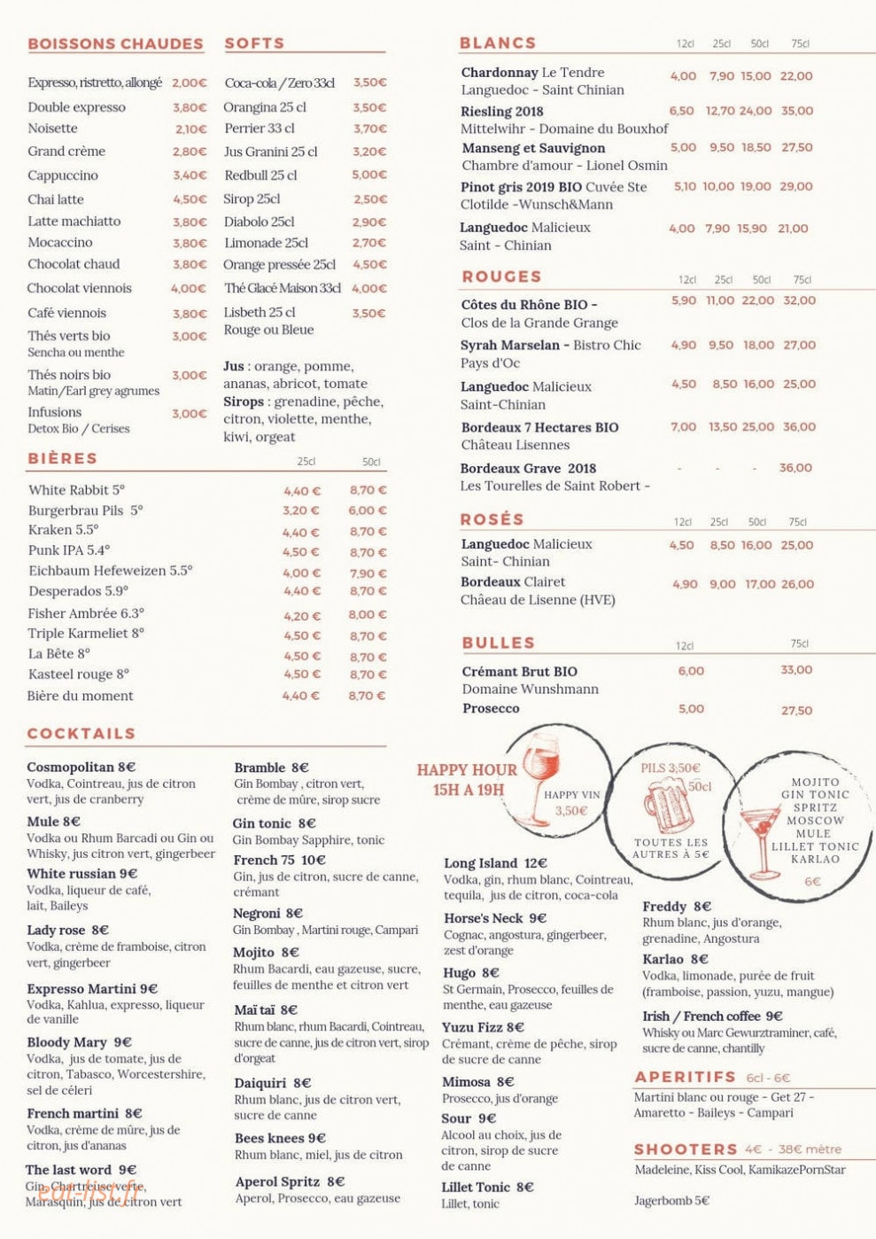 Sacrebleu — carte page 2