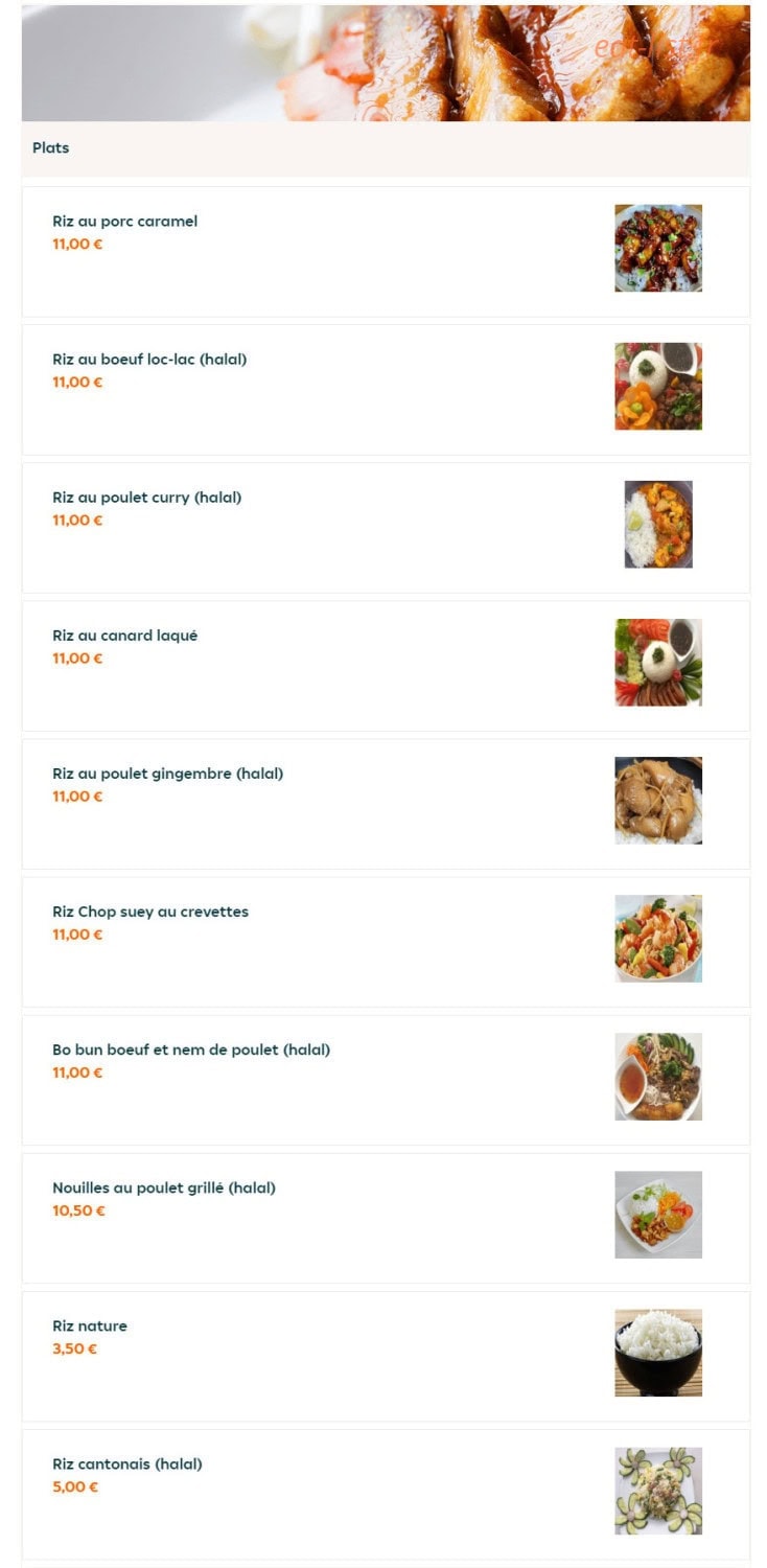 Sandwichs Thy — carte page 2