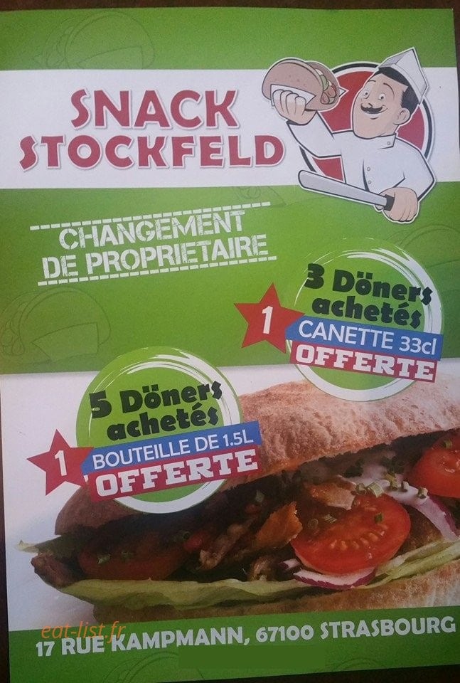 Snack Stockfeld — carte page 1