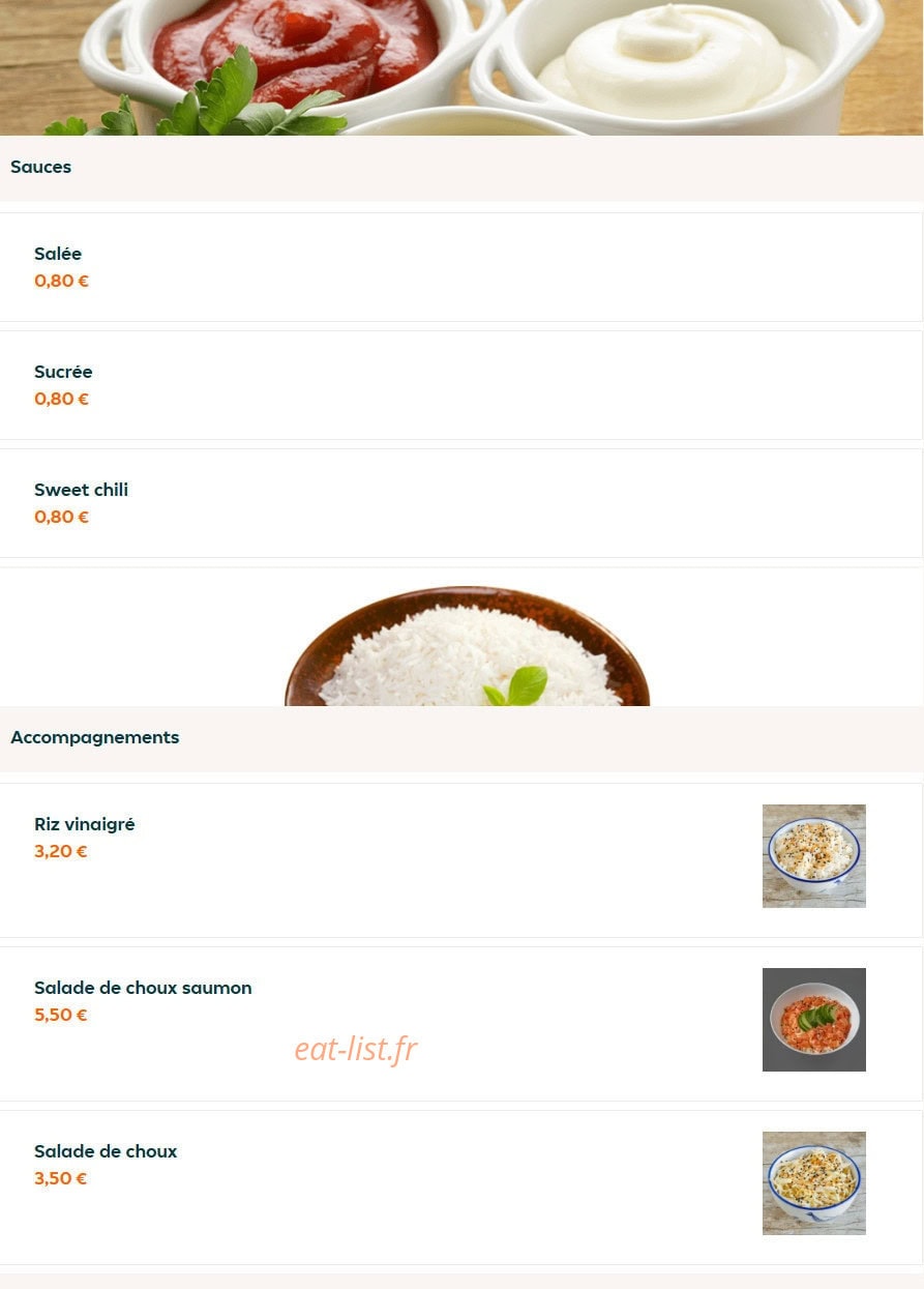 Ssk Sushi — carte page 8