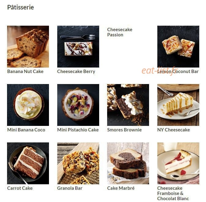 Starbucks Coffee — carte page 1