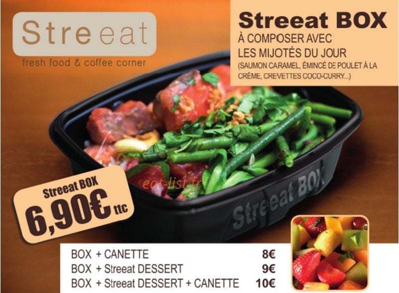 Streeat — carte page 1