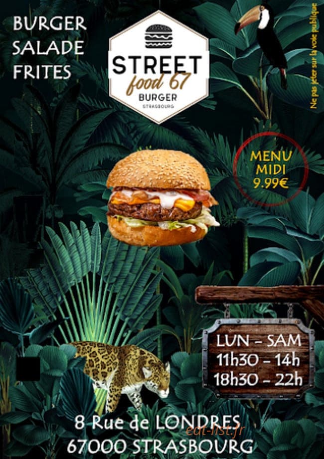 Streetfood67 — carte page 1