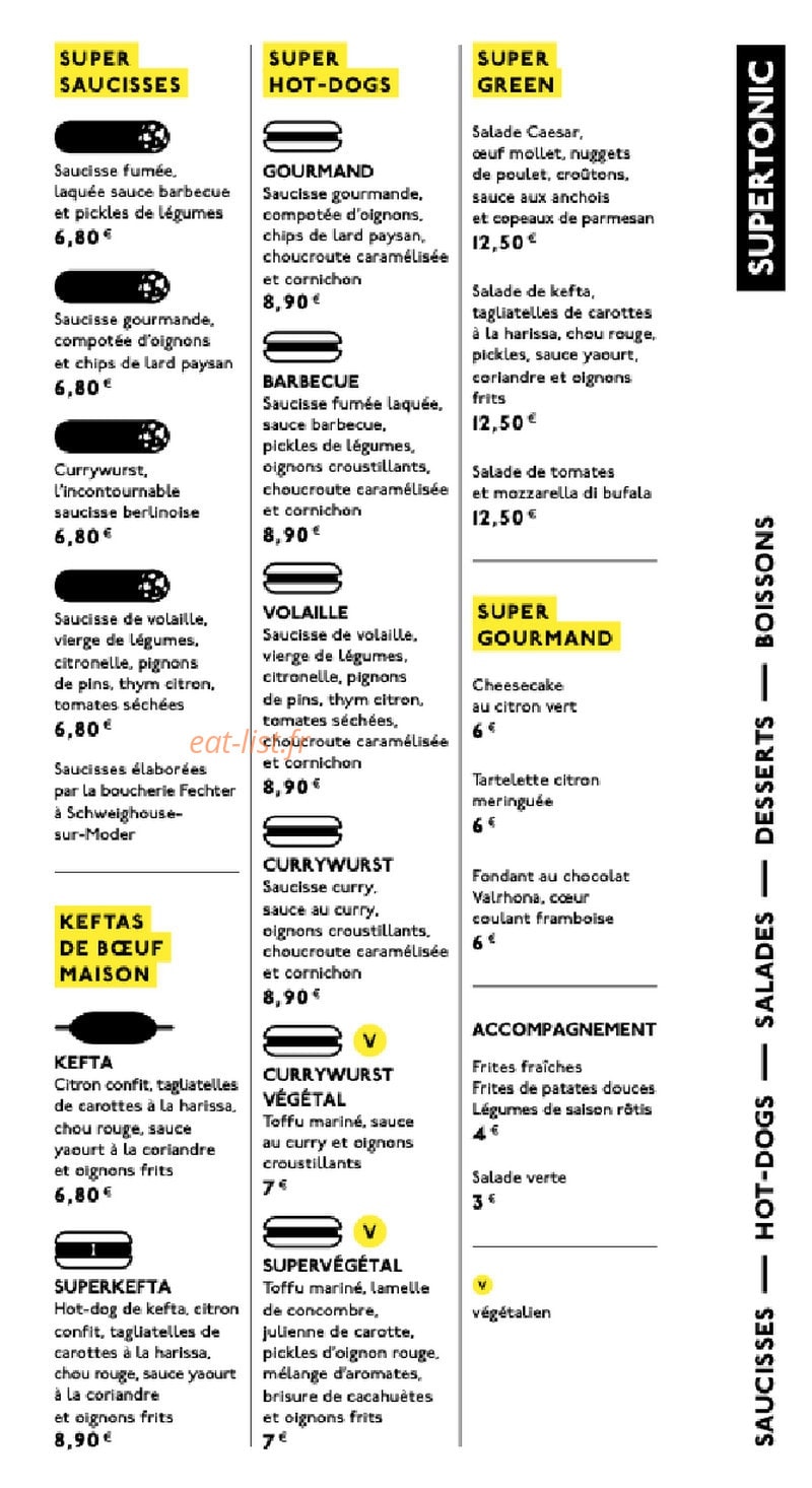 Supertonic — carte page 1