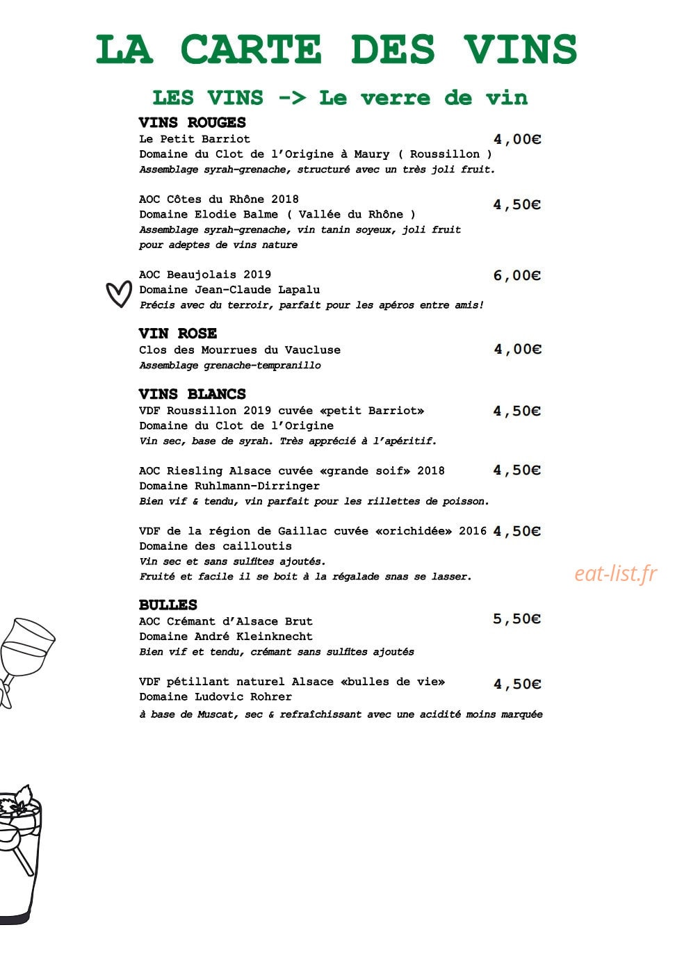 Surtout de Table — carte page 5