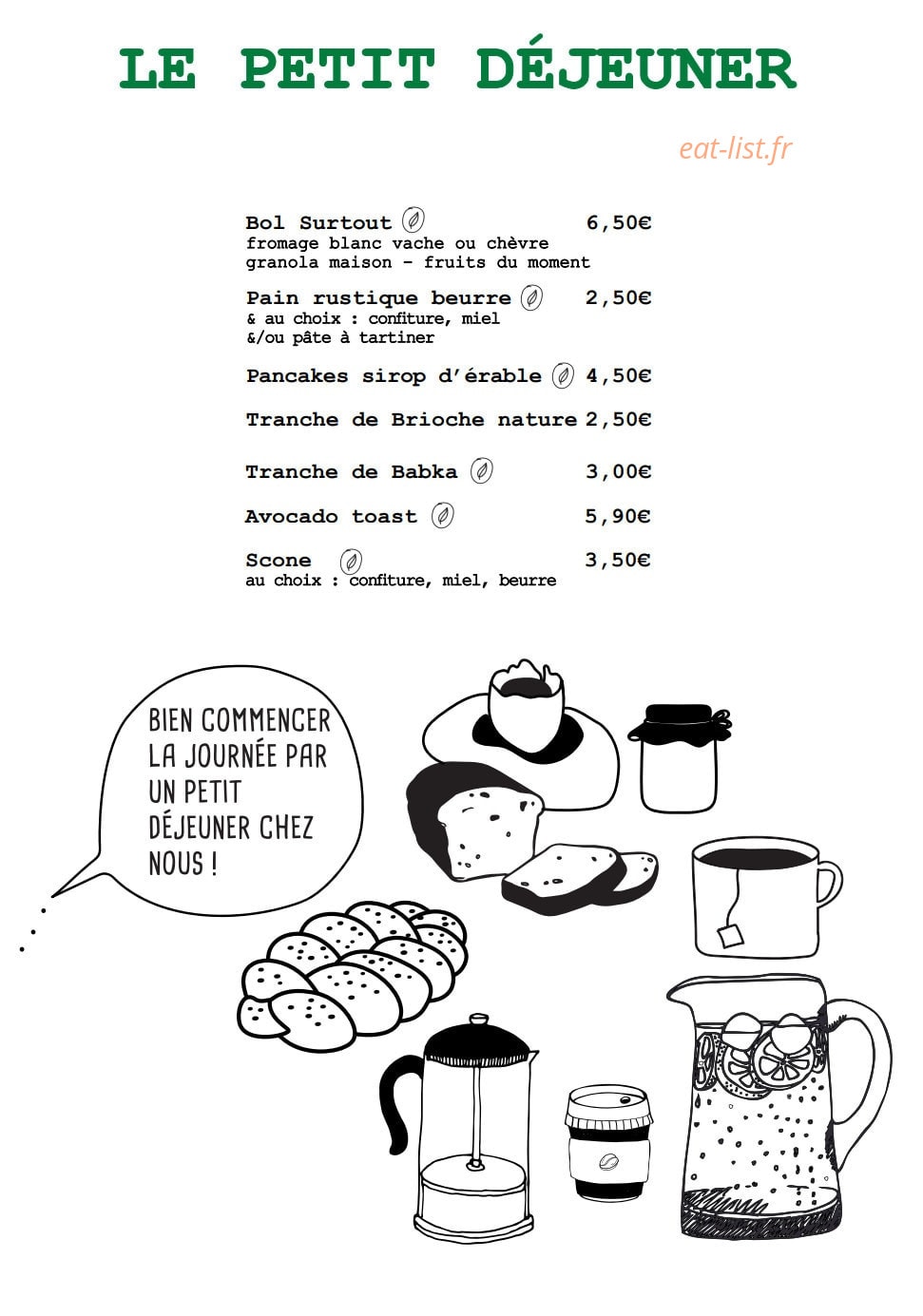 Surtout de Table — carte page 3