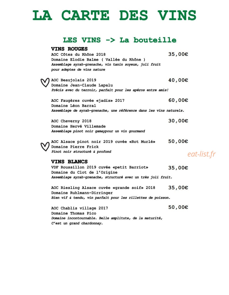 Surtout de Table — carte page 6