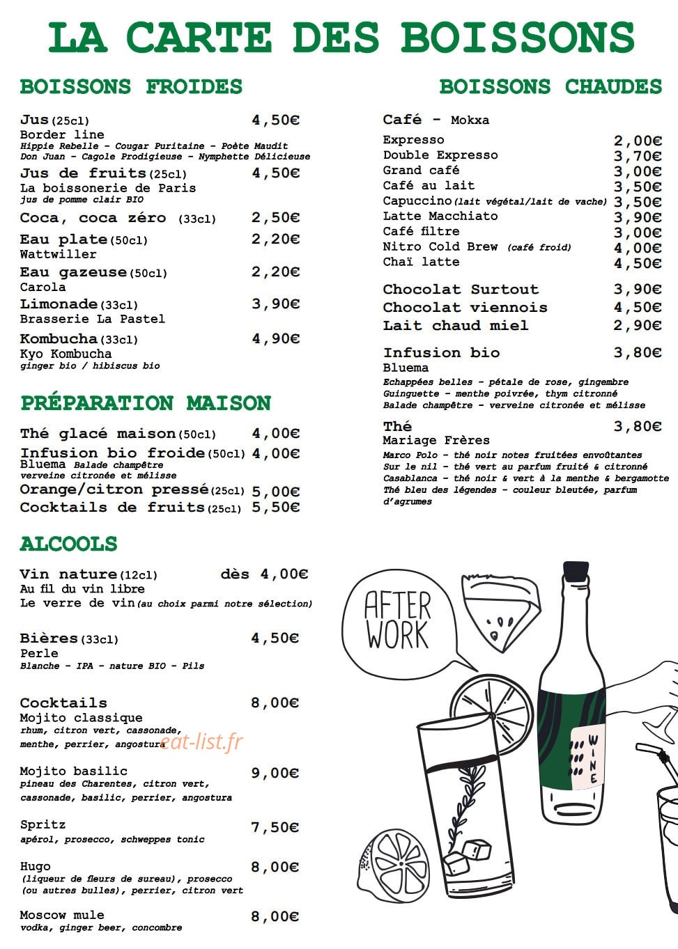 Surtout de Table — carte page 4