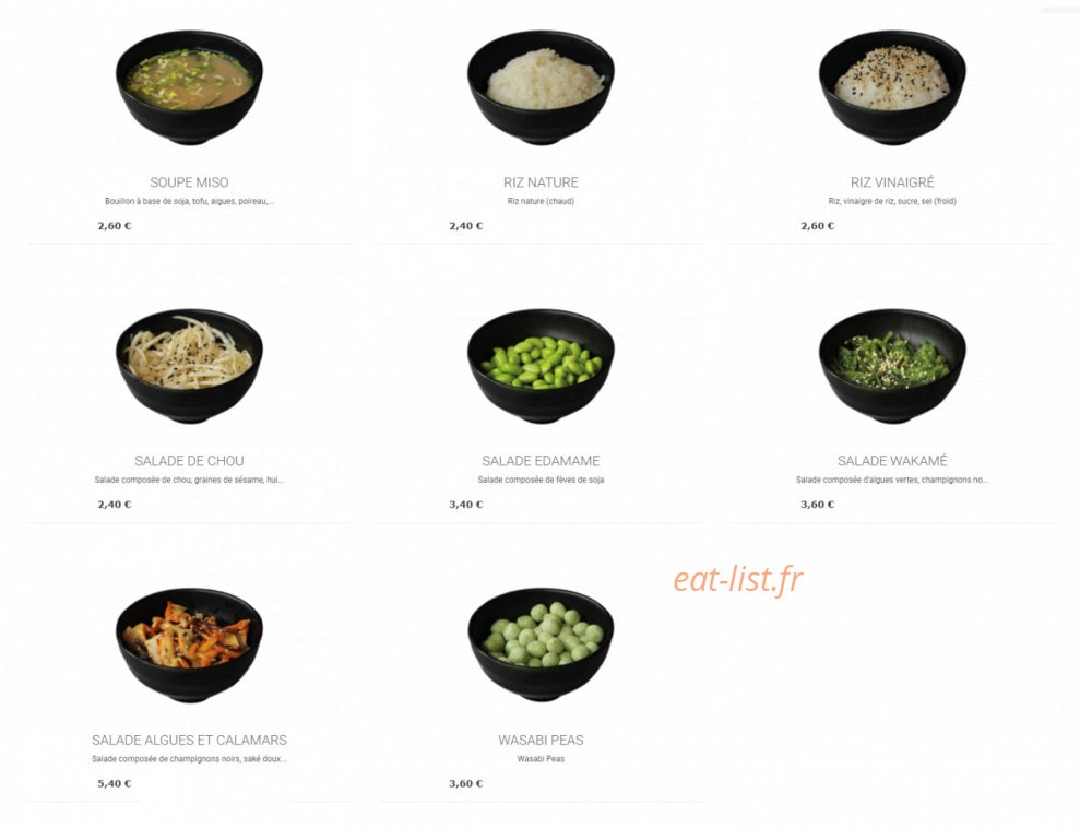 Sushi's — carte page 18