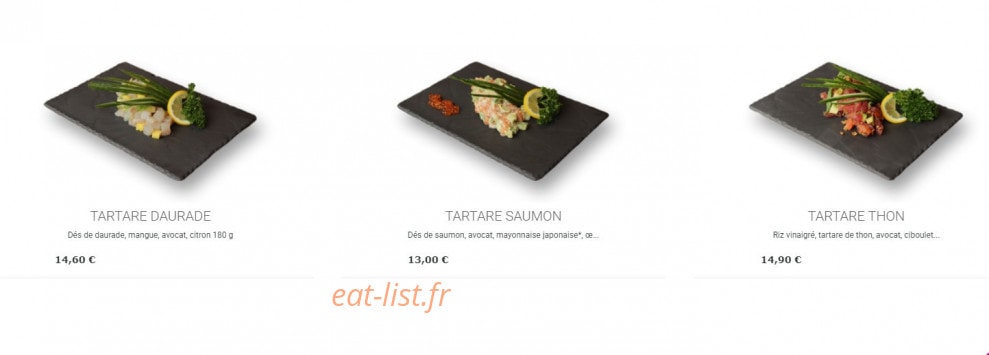 Sushi's — carte page 14