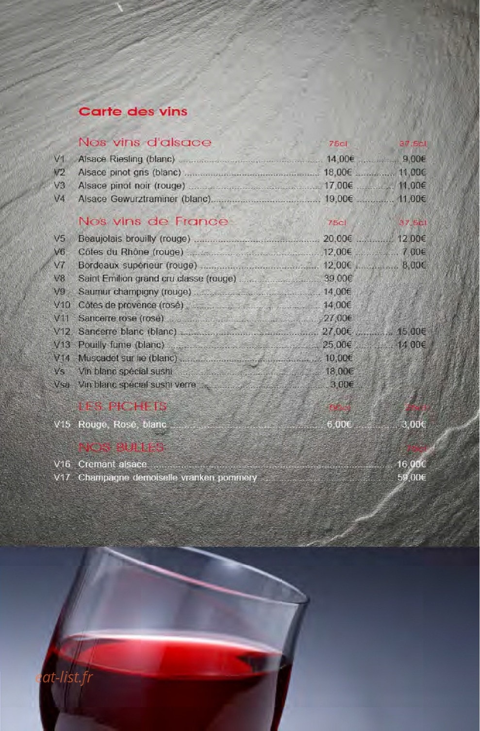 Sushido — carte page 13