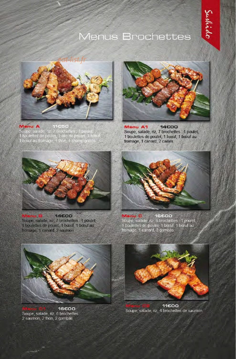Sushido — carte page 9
