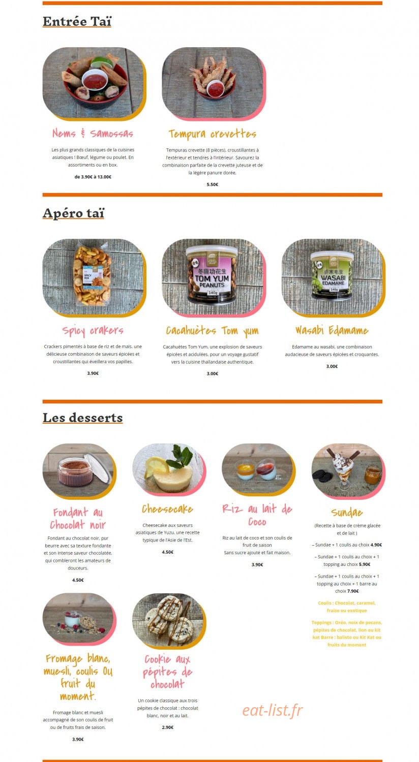 Taikin — carte page 2