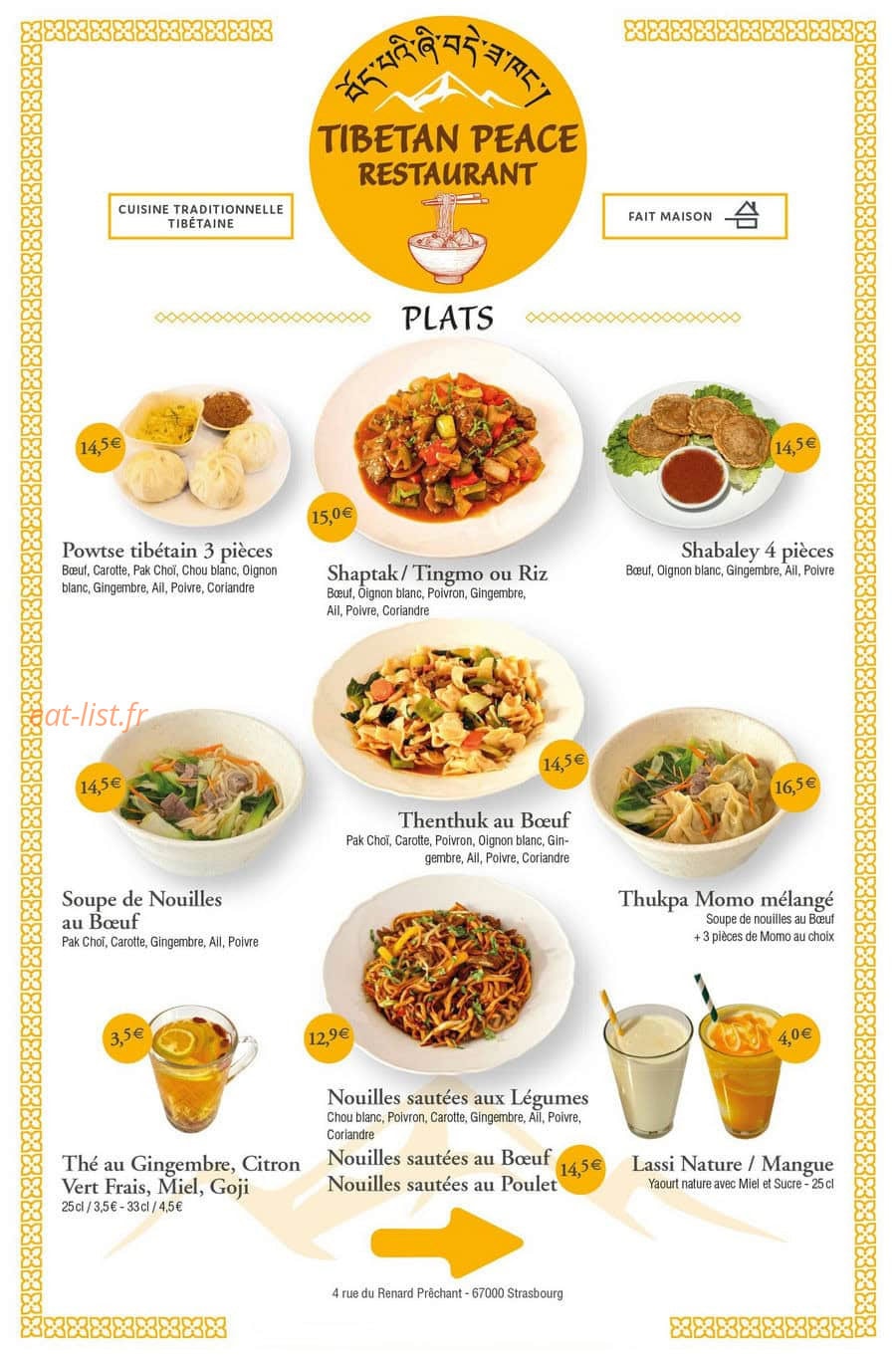 Tibetan Peace — carte page 3