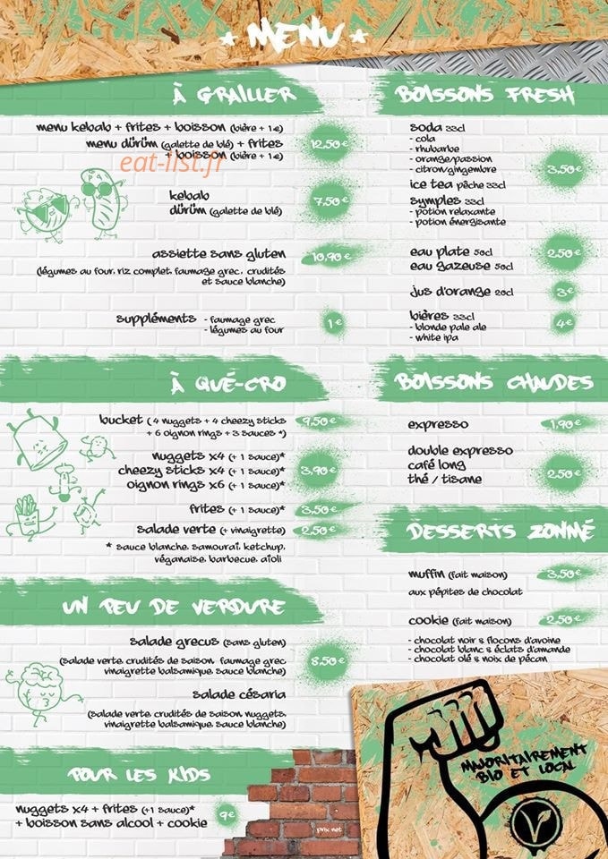 Végéman — carte page 1