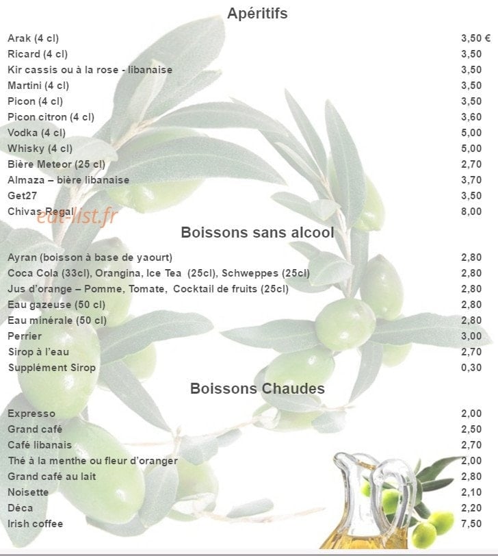 Vert Olive — carte page 2