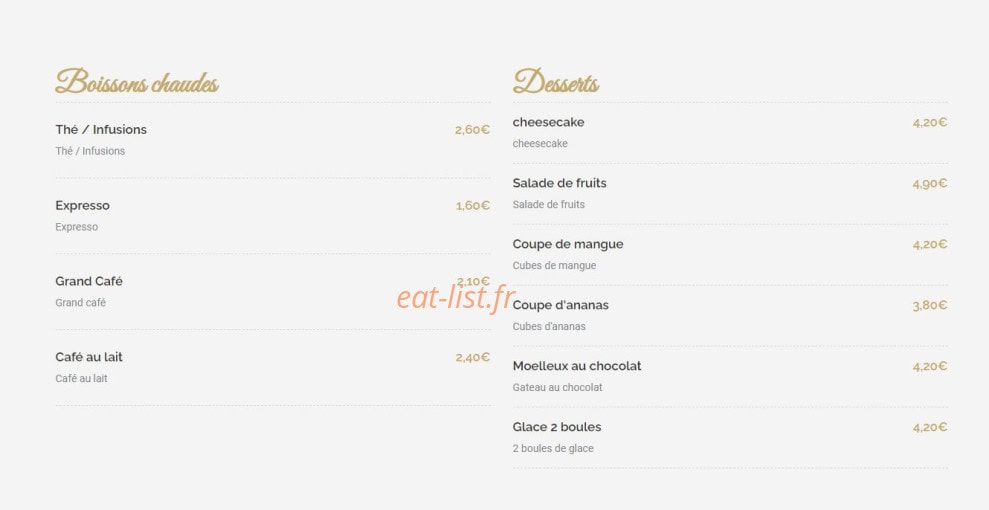 Wok & Poke Bowl — carte page 4