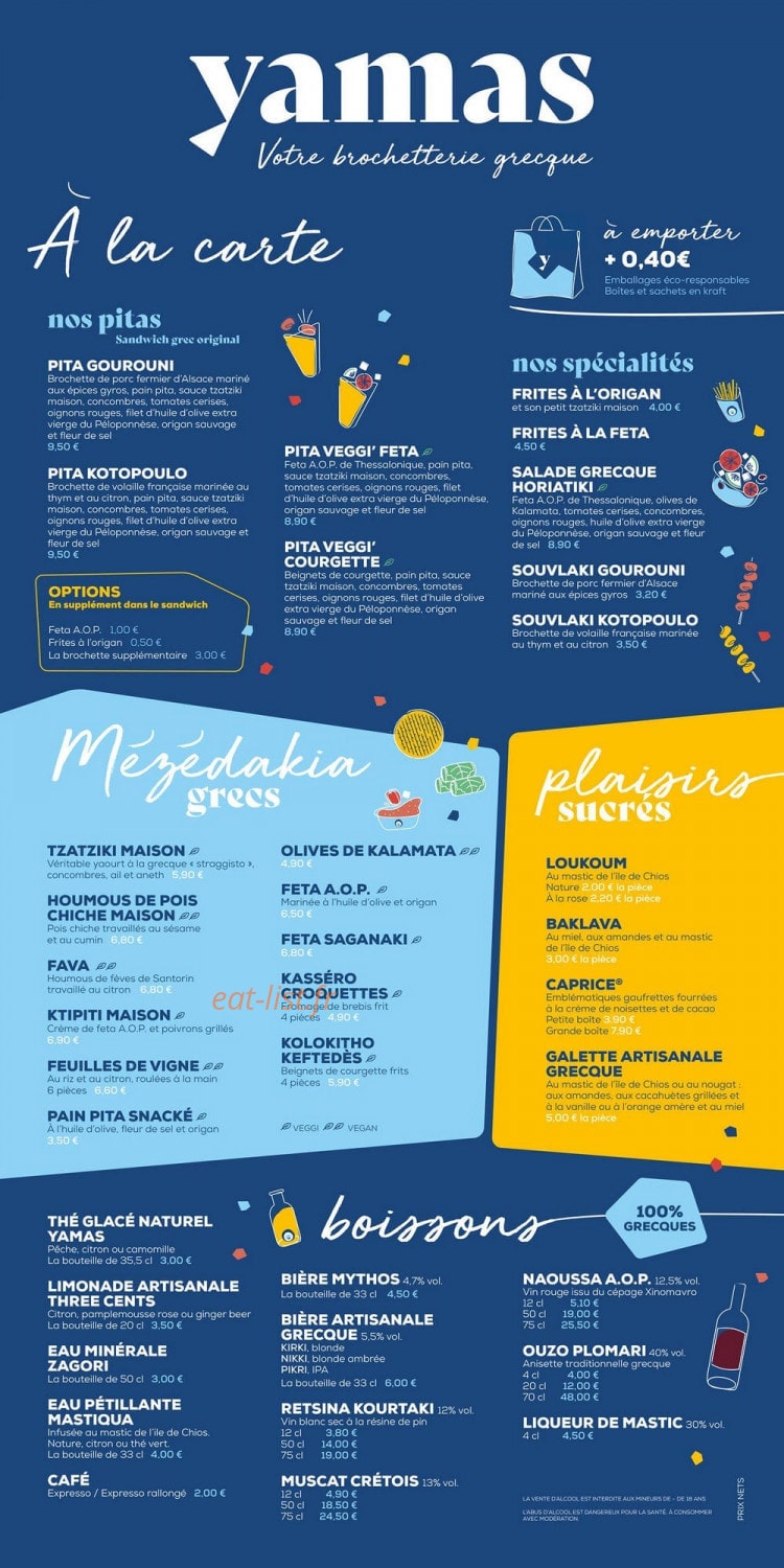 Yamas — carte page 2