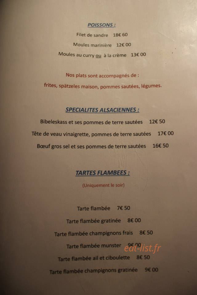 Au Tilleul — carte page 4