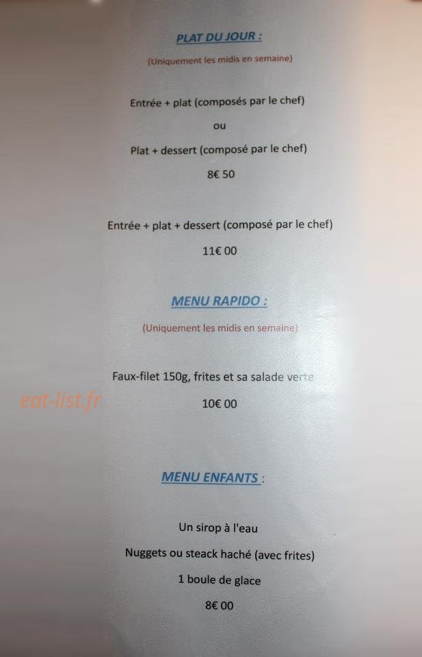 Au Tilleul — carte page 3