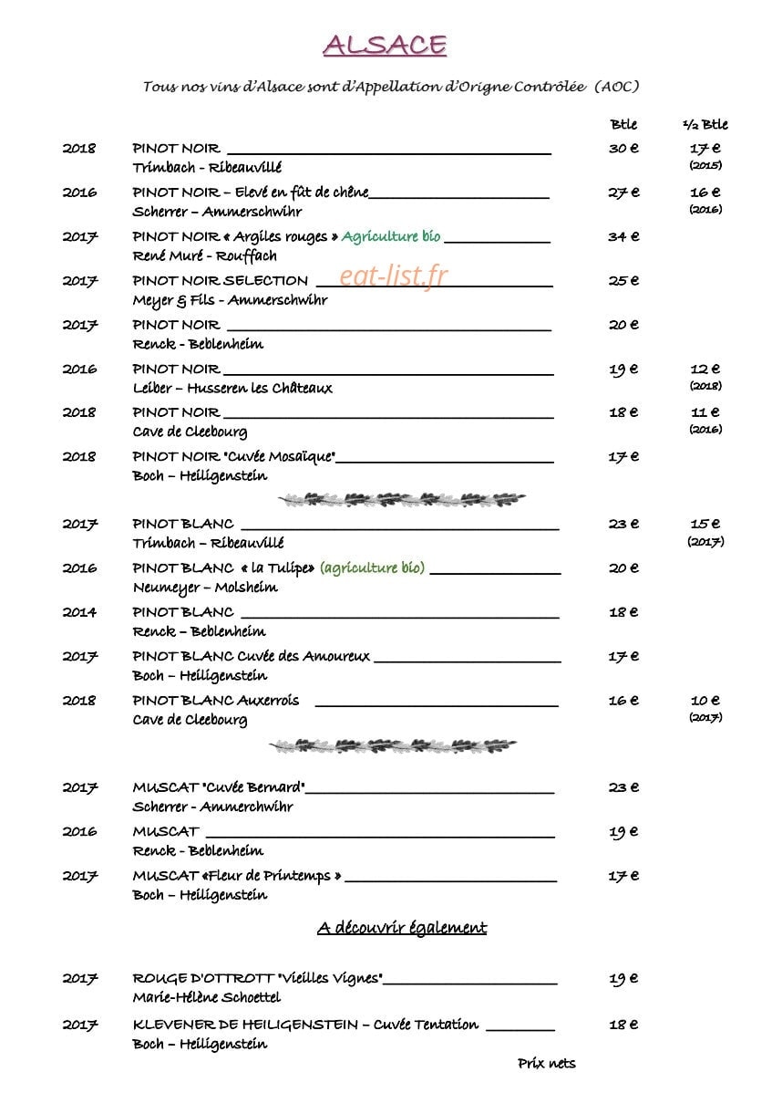 Hôtel Muller — carte page 4