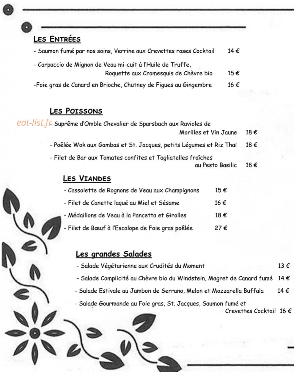 Hôtel Muller — carte page 1