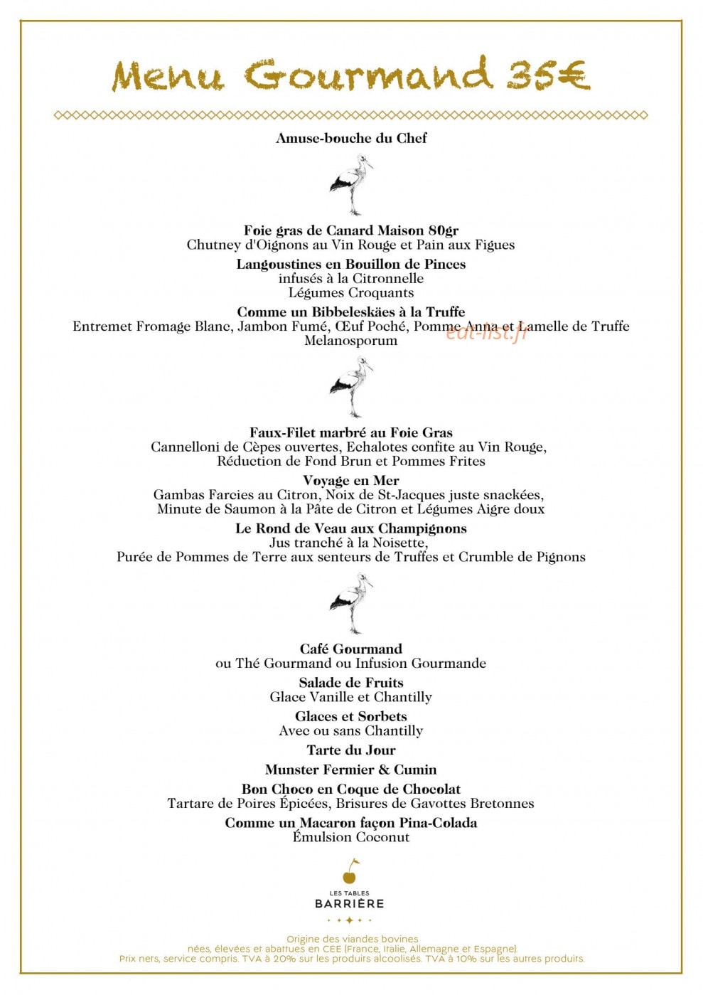 La winstub — carte page 4