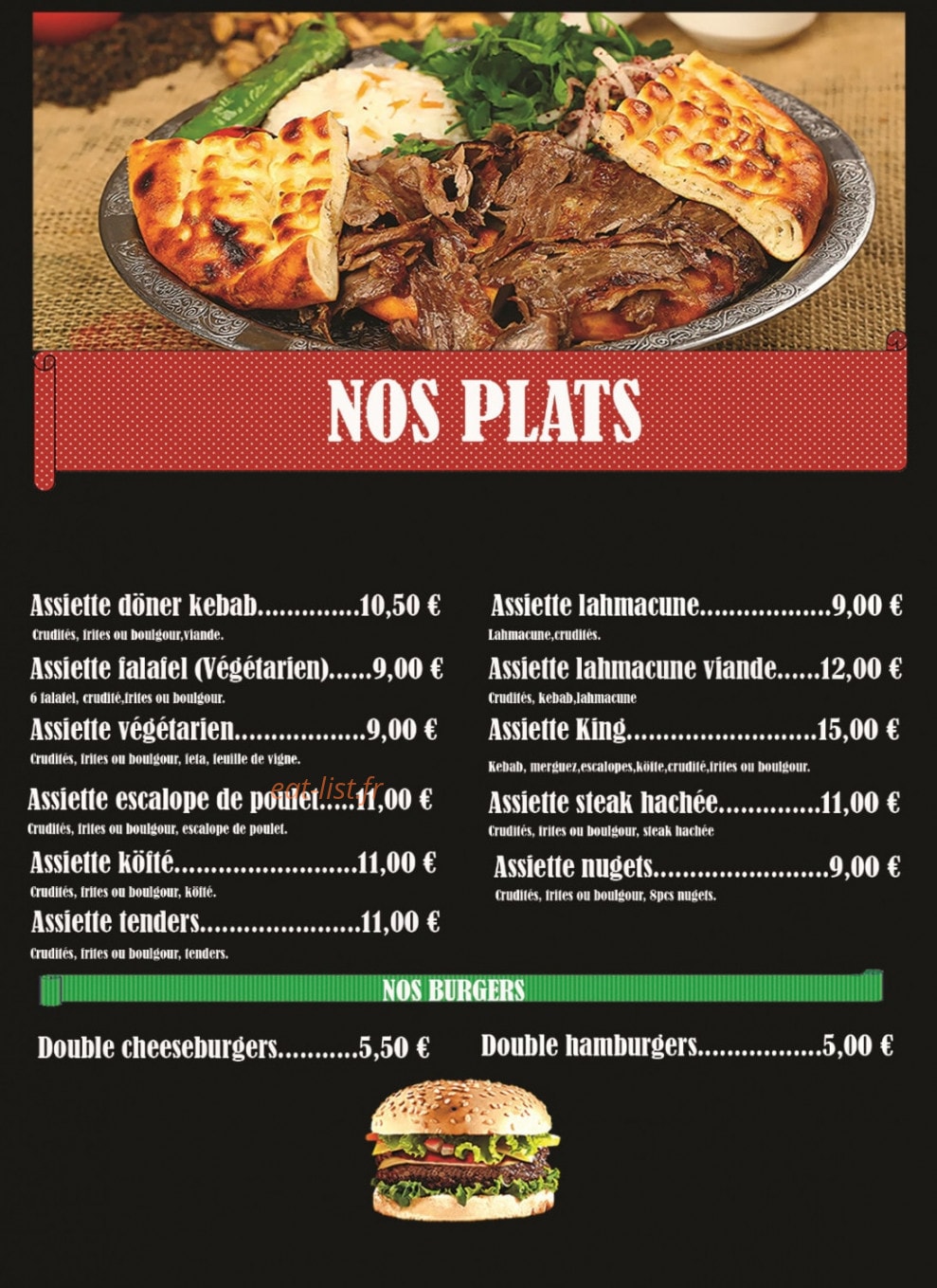 Au King — carte page 3