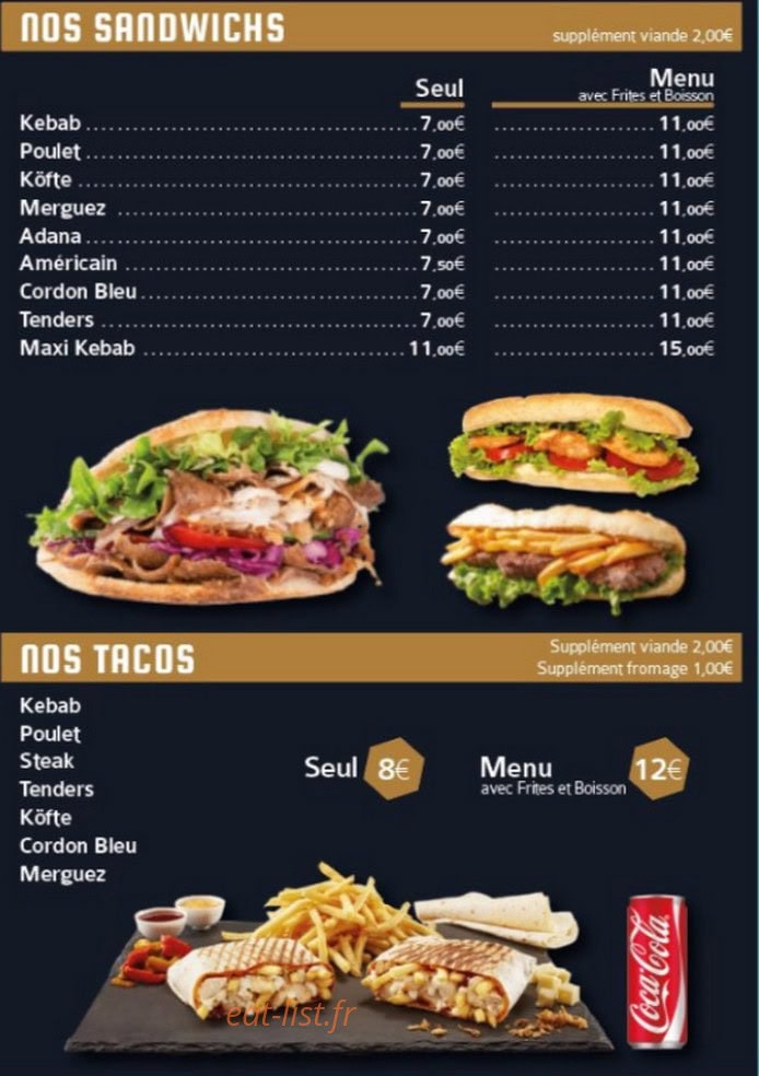 Grill 19 — carte page 2