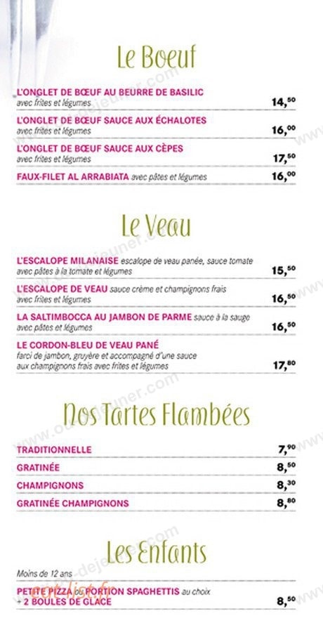Casa Julia — carte page 2