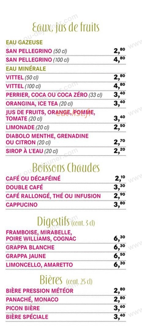 Casa Julia — carte page 7