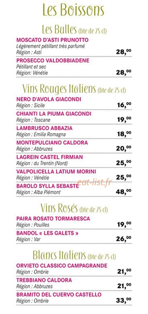 Casa Julia — carte page 8