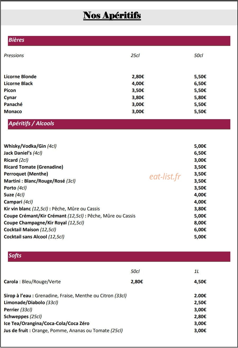 Chez Millar Anna — carte page 2