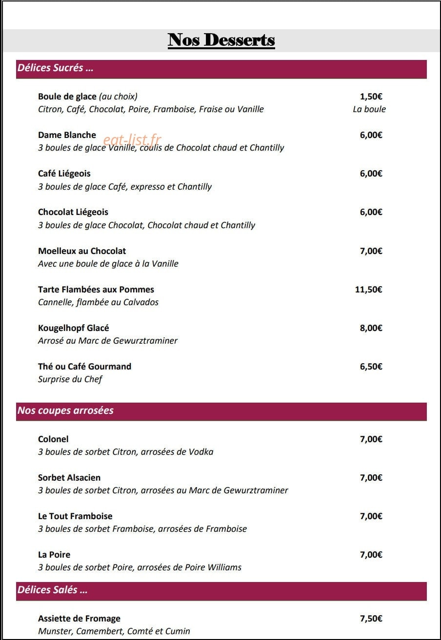 Chez Millar Anna — carte page 6