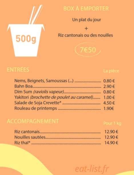 Chez Van — carte page 4